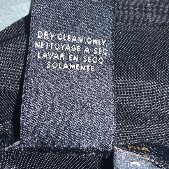 BCBGMaxAzria wool blend pinstripe blazer jacket Sz 4 - Picture 6 of 6